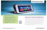 Panasonic recomienda Windows. - Nifersa Information … · TOUGHPAD FZ-M1 Panasonic constantemente mejora las especificaciones de sus productos y sus accesorios. Las especificaciones