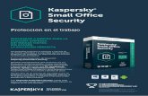 Kaspersky Small Office Security · y el consumo de recursos de PC le ofrecen un flujo de tráfico más eficiente, ... comerciales registradas y las marcas de servicio pertenecen a