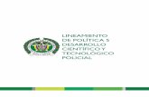 LINEAMIENTO DE POLÍTICA 5 DESARROLLO … 5. Lineamiento de Politic… · Objetivos generales ... uno de los imperativos más importantes del Estado en Colombia, motivo por el cual