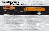 COMPRESORES PORTÁTILES - sullivan-palatek.com · Es nuestro compresor más popular de la serie D185P3, es más compacto y ligero, con los mis-