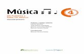 Música 4 - edicionesmagina.com · 5 lee, observa y comprende busca información, analiza o investiga interpreta o improvisa canta baila o recita la la la contesta, comenta, valora
