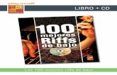 LIBRO + CD · Los 100 mejores riffs de bajo CONTENIDO Este libro presenta una selección de 100 riffs de bajo. Pero no se trata de unos riffs sin importancia… son riffs