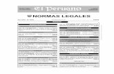 Separata de Normas Legales - gacetajuridica.com.pe · el traslado de agencia ubicada en la provincia de Satipo 392874 ... asfaltado de las calles del Anexo de Huacapuy 392876 ...