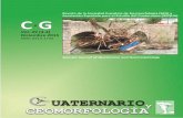 CUATERNARIO y Vol. 29, Nos. 3-4 … 29 (3-4) web.pdf · Anne Mather que nos guía por la Geología y Geomorfología de los increíbles paisajes desérticos de Almería. Constituye