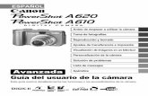 Avanzada Guía del usuario de la cámara - Canon Europesoftware.canon-europe.com/files/soft25442/manual/A... · CÁMARA DIGITAL Guía avanzada del usuario de la cámara Antes de empezar
