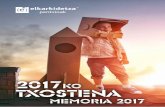 2017ko Txostena - elkarkidetza.eus 2017.pdf · nición e implantación del Modelo de Gestión Avanzada de la Entidad e ISO 9001. ... BFA-DFB Sainz de la Maza Arrola, Karmelo Presidenteorde
