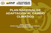 PLAN NACIONAL DE ADAPTACION AL CAMBIO …argus.iica.ac.cr/Esp/regiones/andina/colombia/Documentos de la... · proyectos de desarrollo. Documento Conpes 3700 . ... Conpes 3700 de 2011: