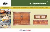 Capirona - Plantarplantarperu.com/guia_capirona.pdf · to, la madera deberá ser envaralada en el más breve plazo para evitar la aparición de los hongos cromógenos y para que no