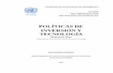 POLÍTICAS DE INVERSIÓN Y TECNOLOGÍA - …esa.un.org/techcoop/documents/InvestmentandTech_Spanish.pdf · Desarrollando la capacidad reguladora para mantener e ... de la capacidad