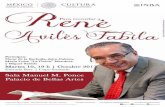MÉXICO GOBIERNO DE CULTURA Para recordar a …€¦ · Sala Manuel M. Ponce Palacio de Bellas Artes   . Created Date: 10/4/2017 1:53:53 PM ...