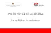 Problemática de Cajamarca - Lampadia · importante del departamento. Promedio nacional ... La Libertad. Madre de Dios. Lambayeque. ... Red Vial Nacional por tipo de superficie, ...
