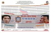 REPÚBLICA BOLIVARIANA DE VENEZUELA - unefa…unefa.edu.ve/CMS/administrador/vistas/archivos/PRI SUBTAREA... · PLAN RECTOR UNEFA 2016 Elaborado por: Coordinación de Planificación
