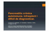 Pancreatitis crònica autoinmune. Infrequent i difícil de …academia.cat/files/425-2893-DOCUMENT/Mocanu-9-13Feb12.pdf · -dilatación vías biliares intra y extrahepáticas-cabeza