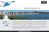 Destino Benidorm - hotelesrh.com · Económicamente se pretende hacer productivo el territorio para las arcas del señor feudal, objetivo que implicaba una necesidad de …