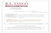 a Boletín de Actualización - Tangopartner | Trova il tuo ... · * Milonga en la Plaza de los Enamorados del Tango, ... en Varela 503. Acompañamiento musical: Mario Gauna (guitarra).