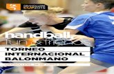 TORNEO INTERNACIONAL BALONMANO - BM. …€¦ · GRANOLLERS CUP 2015 3 El club Balonmano Granollers, pionero de este deporte en España, celebra por décimosexto año consecutivo