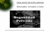 VIGILANTE DE EXPLOSIVOS Detonador, Iniciador o …jaimegranada.com/pdf/DETONADOR INICIADOR O CEBO (tema 6).pdf · vigilante de explosivos detonador, iniciador o cebo jaime granada