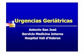 Antonio San José Servicio Medicina Interna Hospital … · LP Friedet al. J GerontolBiolSciMed2001; 56A: M146-M156. Fragilidad y práctica clínica ... Disfagia, negación a la ingesta,