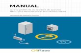 MANUAL - OfiRaee · adecuada mejorando la eficiencia de la ... Manual para la gestión de los residuos de aparatos eléctricos y electrónicos en los Puntos Limpios Manual para la