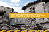La Gestión de Riesgos de Desastres en COSIPLAN ... · nacionales; la rendición de cuentas en la Gestión de Riesgos de Desastres; la necesidad de preparar - se para reconstruir