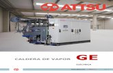 GE-4600 SOBRE BANCADA - attsu.com · | Página 2 | La GE es una Caldera de vapor eléctrico, concebido para pequeños y medios consumos, instalación en ambientes limpios ó suministro