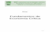 Fundamentos de Economía Crítica - UCM-Universidad ...webs.ucm.es/info/ec/jec14/comunica/A_FEC/A_FEC_1.pdf · Resumen En este trabajo se propone un esquema teórico para ... y existen