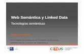 Web Semántica y Linked Data - citius.usc.esDS... · está explícitamente representado en la ontología. Resolución de consultas semánticas ... SPARQL permite consultas basadas