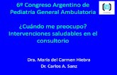 6º Congreso Argentino de Pediatría General …©rcoles/Hiebra... · • La adolescencia constituye un estado “SOP símil”. ... Ant. personales: gastritis hace 1 año. Cursa