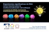 Experiencias significativas de RSU como insumo para …omersu.org/wp-content/uploads/2015/11/AUSJAL.pdf · 10-Universidad Iberoamericana de Tijuana ... Compendio de ES inserción