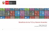 Beneficios de los TLCs y Nuevos Acuerdos - … de los TLCs y Nuevos... · 2015-12-07 · Comercio Exterior: motor de crecimiento de la economía peruana PENX (2003) Red de Acuerdos