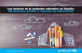 Los factores de la exclusión educativa en España ... COMITÉ ESPAÑOL. Los factores de la exclusión educativa en España: mecanismos, perfiles y espacios de intervención. 3 1.
