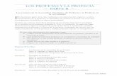 Los Profetas y La Profecía Parte II - Morasha Syllabus II.pdf · ProfECía II 3 Espiritualidad y Kábala que D’os lo ha enviado a agregar o quitar alguna mitzvá, o explicar un