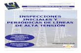 INSPECCIONES INICIALES Y PERIÓDICAS DE LÍNEAS DE ALTA …€¦ · 33..--Verificación inicial de líneas de alta tensióVerificación inicial de líneas de alta tensión n (servicio