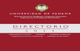 D I R E C T O R I O - Universidad de Panamá · Programas Anexos y a Distancia Programa Anexo de Arraiján Programa Anexo de Chame San Carlos Programa Anexo de Chilibre Programa Anexo
