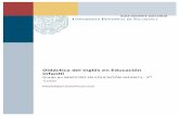 Didáctica del Inglés en Educación Infantildrupal.upsa.es/.../files/DidacticadelInglesenEducacionInfantil_0.pdf · Universidad de Las Palmas de Gran Canaria. ... - Pedrós Pons,
