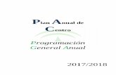 Programación General Anual 2017/2018ceperzaidin.es/wp-content/uploads/2018/02/Plan-Anual-2017-18.pdf · PLAN DE TRABAJO DEL EQUIPO DIRECTIVO ..... 27 7 . CALENDARIO DE REUNIONES