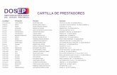CARTILLA DE PRESTADORES - dosep.sanluis.gob.ardosep.sanluis.gob.ar/wp-content/uploads/2018/03/Cartilla-DOSEP... · Carolina T. Garcia- Modulo 6 Piso ... Merlo CARDIOLOGIA PEREYRA