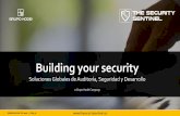 Building your security - SAPROMIL - Sistema de Aprovechamiento de ... · Los test de penetración son pruebas de ataques informáticos controladas, para poder ver las posibles vulnerabilidades