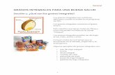 GRANOS INTEGRALES PARA UNA BUENA SALUD - adph.org · Elija granos integrales y cereales listos para comer ...