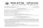 BOLETIN OFICIAL - melilla.es · De conformidad con el artículo 26 de la Ley General Tributaria, las deudas no satisfechas en período voluntario ... 045281241Z ABDELKADER*ISMAIL,FADMA