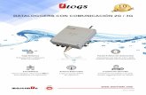 DATALOGGERS CON COMUNICACIÓN 2G / 3G€¦ · Modelos iLOGS46 46D81M Datalogger Básico con Comunicación 2G/3G Sistema de telecontrol ideal para entornos hostiles (no inundables)