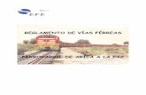 FERROCARRIL DE ARICA A LA PAZ - puertoarica.cl · VIA FÉRREA 1.- APLICACIÓN Esta norma se aplica a todas las vías de la red del Ferrocarril de Arica a La Paz. 2. CALIFICACIONES