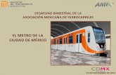 EL METRO DE LA CIUDAD DE MÉXICO - AMF.org.mxamf.org.mx/pdfs/transportemetronov.pdf · recargar corazones en aparatos cambio de vÍa. modificar perfil de ruedas en trenes, utilizando