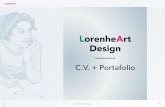 LorenheArt Design · 5 Lorena Meana Sitio Web de LorenheArt Design Web portafolio personal en construcción Formato: Diseño web adaptativo para dispositivos móviles