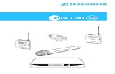 Instrucciones para el uso - vitelsanorte.com 100... · 4 La serie evolution wireless ew 100 G2 Con la serie evolution wireless ew 100 G2, Sennheiser ofrece a músicos y aficionados