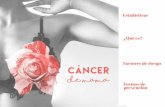 cancer de mama - shieg.orgshieg.org/descargas/pdf/cancer de mama.pdf · Estadísticas Cáncer de mama: En la actualidad, en México, el cáncer de mama ha sido señalado como la primera