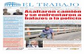 Carabineros detuvo a peligrosos delincuentes Asaltaron ... · Freire asegura que en 2018 se construye uno nuevo: Critican millonario despilfarro en reparar puente 25 de Mayo en Tierras