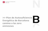 Plan de Autosuficiencia Energética de Barcelona … · las instalaciones fotovoltaicas gestionadas a nivel municipal (equivalente al consumo eléctrico de todos los semáforos de