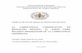 LA COMPETENCIA COMUNICATIVA EN EDUCACI N …uvadoc.uva.es/bitstream/10324/4773/1/TFG-L320.pdf · Departamento de Lengua española ... Por otra parte, en el documento Memoria de plan