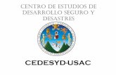 CEDESYD-USAC · “Encargar a la Coordinadora General de Planificación y ... • Coadyuvar a la vinculación de la Universidad de San Carlos de Guatemala, ... ORGANIGRAMA. GRACIAS.